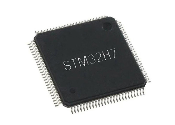 集積回路の破片STM32H733VGT6のマイクロ制御回路IC STM32H733 100-LQFP