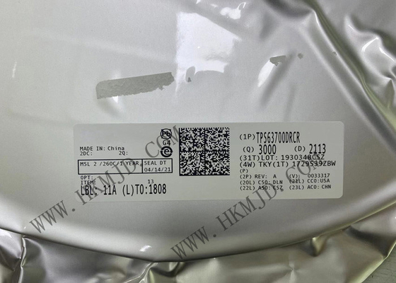 力管理TPS63700DRCR TPS63700 360mA木びき台倍力切換え調整装置IC