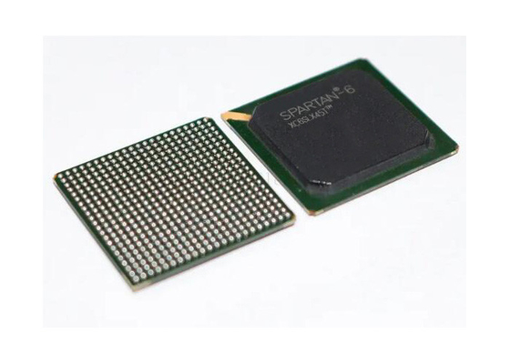 最大限に活用される統合されたIC XC6SLX45-2FGG484Cのシステム内プログラム可能なゲート・アレーFBGA484論理