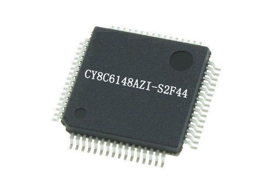 二重中心150MHzの集積回路の破片CY8C6148AZI-S2F44のマイクロ制御回路IC