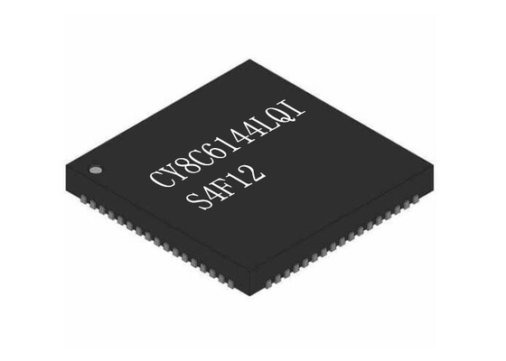集積回路の破片CY8C6144LQI-S4F12のマイクロ制御回路IC 150MHz腕の皮質M4F