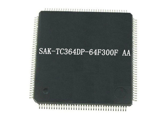 SAK-TC364DP-64F300F AA マイクロコントローラー MCU、672 KB RAM、100Mbit Ethernet、TQFP-144 パッケージ