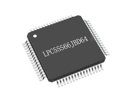 集積回路の破片LPC55S66JBD64の単心のマイクロ制御回路IC 150MHz 64TQFP