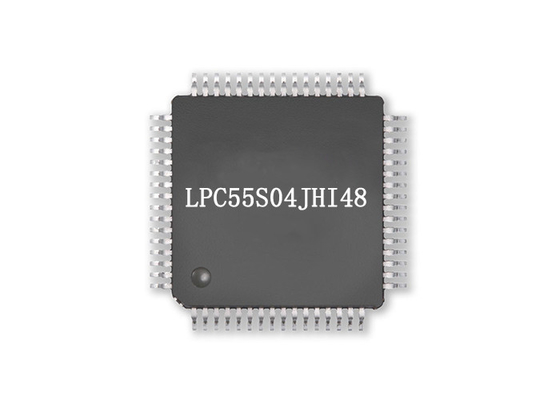 ICはLPC55S04JHI48 MCUの高く有効な腕の皮質のマイクロ制御回路IC 48-VFQFNを欠く