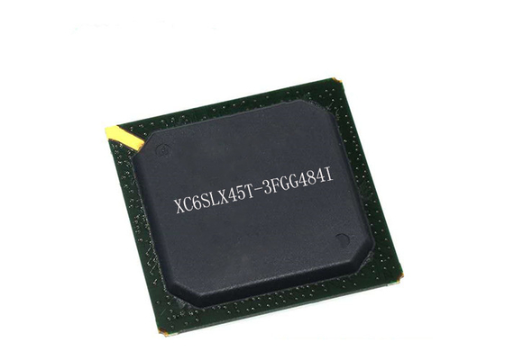 ICチップ XC6SLX45T-3FGG484I 1080 MHz フィールドプログラム可能なゲート配列 484BBGA