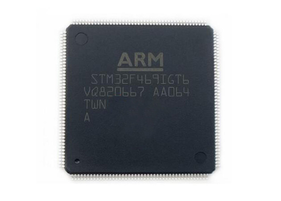 ICの破片176LQFP STM32F469IGT6は32Bit皮質M4 CPU 180MHzのマイクロ制御回路MCUを武装させる