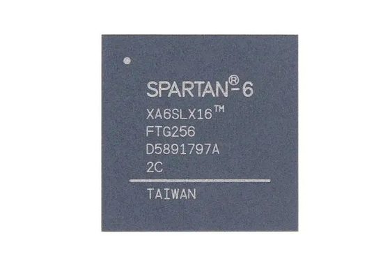 スパルタン-6 FPGA チップ XA6SLX16-2FTG256Q IC チップ 256-LBGA フィールド プログラム可能なゲート アレイ