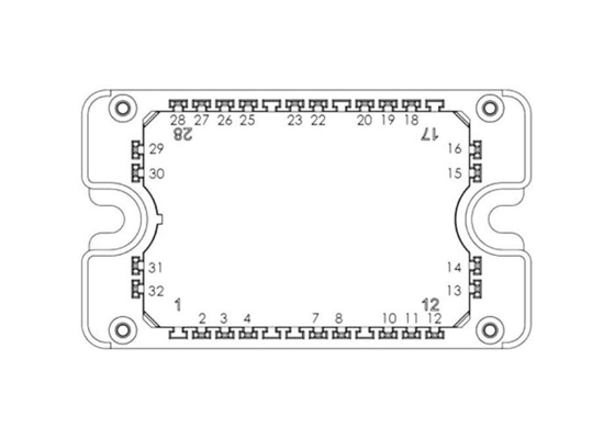 自動車IGBTモジュールMSCSM70VM19C3AG Mosfetの配列のシャーシの台紙のトランジスター