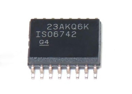 集積回路の破片ISO6742DWR 50Mbpsのクォード チャネルのデジタル アイソレーター16-SOIC