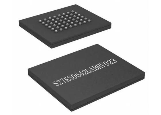 S27KS0642GABHV023 ICは200のMHz擬似SRAMの記憶IC 64Mbit HyperBusを欠く
