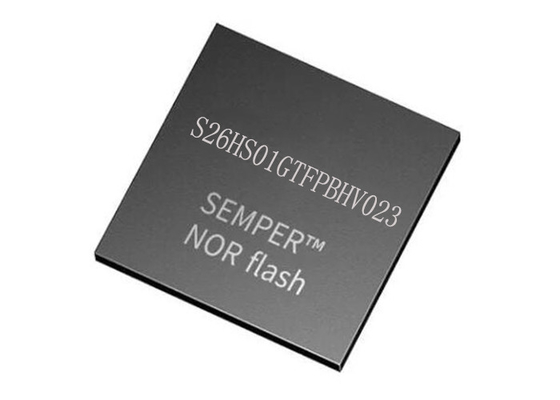 フラッシュ記憶IC S26HS01GTFPBHV023 166MHz高速CMO 24-FBGA IC破片