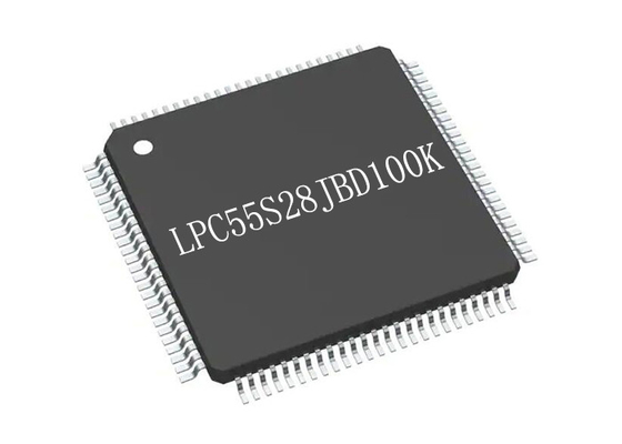 LPC55S28JBD100Kのマイクロ制御回路MCU 100-LQFP腕の皮質M33のマイクロ制御回路破片