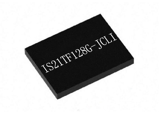 153-VFBGA IS21TF128G-JCLIの集積回路の破片200MHzは否定論履積のメモリー チップ点滅する