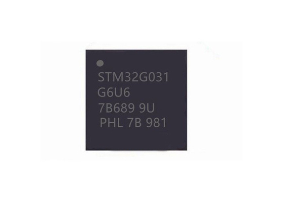STM32G031G6U6マイクロ制御回路MCU単心64MHz 28-UFQFN