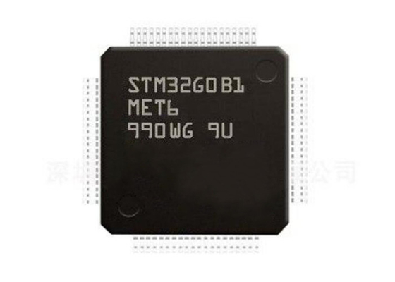 512KB抜け目がないマイクロ制御回路破片STM32G0B1MET6 80-LQFPのマイクロ制御回路MCU 64MHz