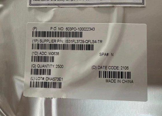 IS31FL3729-QFLS4-TR 集積回路チップ 35mA マトリックス LEDドライバー IC 32-QFN