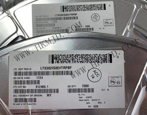 統合回路チップ LT8302IS8E 65V 8A 同期ステップダウン変換器 8-SOIC