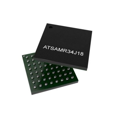 ワイヤレス通信モジュール ATSAMR34J16BT-I/7JX 868MHz 低消費電力 RF システムオンチップ