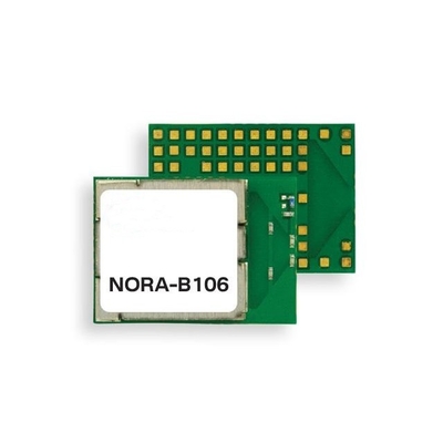 ワイヤレス通信モジュール NORA-B106-00B スタンドアロング・ダブル・コアBT低エネルギーモジュール