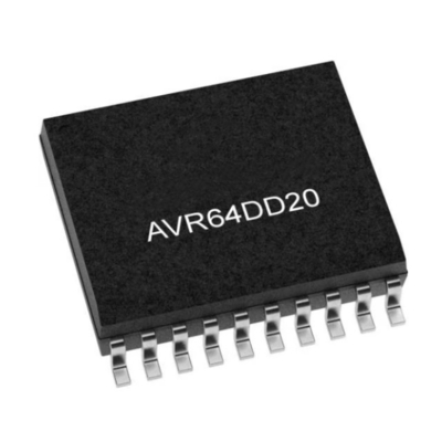 マイクロコントローラー MCU AVR64DD20-E/SO 13チャンネル 1.8V から 5.5V 8ビット マイクロコントローラー IC