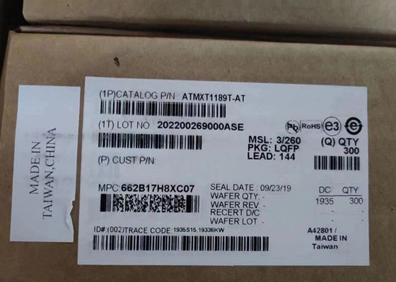 統合回路チップ ATMXT1189T-AT 自動車タッチスクリーンコントローラ LQFP144