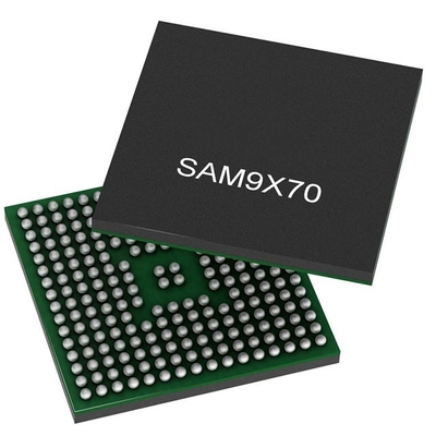 マイクロコントローラー MCU SAM9X75T-I/4PB 800MHz 32ビット 1コア マイクロプロセッサ IC TFBGA240