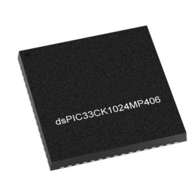 マイクロコントローラ MCU DSPIC33CK1024MP406-I/MR 16ビット 高性能 100MIPs マイクロコントローラ