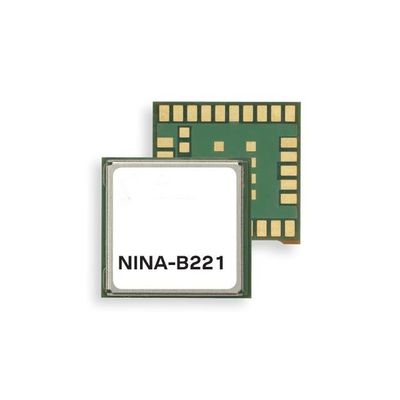 ワイヤレス通信モジュール NINA-B221-04B 5 dBm 単独のダブルモードBTモジュール