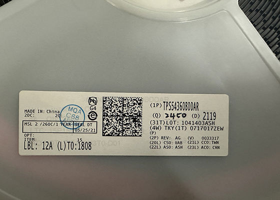 統合回路チップ TPS54360BDDAR 3.5A ステップダウン DC DC変換器 8-PowerSOIC