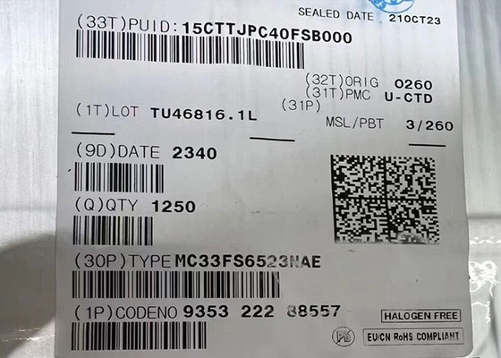 統合回路チップ MC33FS6523NAE 安全電源システムベースチップ CAN FD と LIN トランシーバー