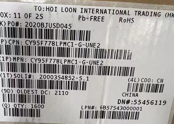 マイクロコントローラー MCU CY95F778LPMC1-G-UNE2 8FX 8ビットシングルチップマイクロコントローラ LQFP-64