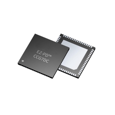 統合回路チップ CYPD727268LQXQ 双ポートUSB-C電源配送とDC-DCコントローラ