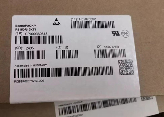 自動車用IGBTモジュール FS150R12KT4 1.2kV 150A 6パックIGBTシリコンモジュール