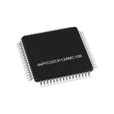 マイクロコントローラー MCU DSPIC33CK128MC106T-I/PT 高速16ビットデジタル信号コントローラ
