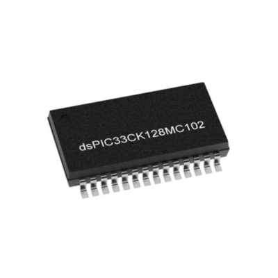 マイクロコントローラー MCU DSPIC33CK128MC102-E/SS 高性能16ビットデジタル信号コントローラ