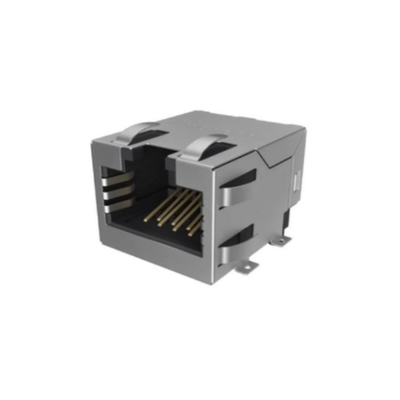 RJE3B1881102Nコネクタ 狭いプロファイル 高速モジュール式ジャックコネクタ 8POS