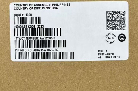 統合回路チップ AD8215WYRZ 高電圧電流シャントモニター