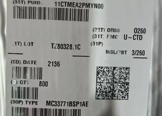 MC33771BSP1AE 統合回路チップ LQFP-64 リチウムイオン電池セル制御IC