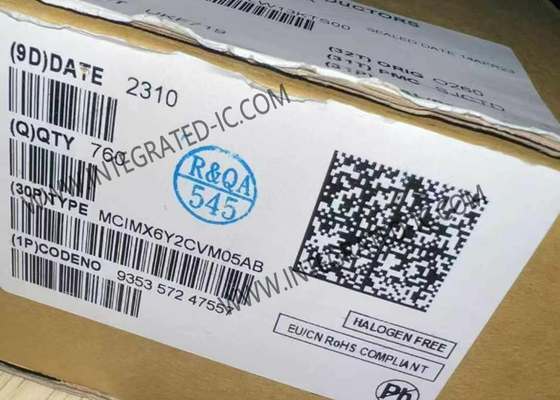 マイクロコントローラ MCU MCIMX6Y2CVM05AB 32ビット 528MHz ARM コルテックス-A7 289-LFBGA