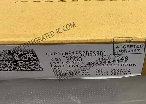 統合回路チップ LM5155QDSSRQ1 非同期ブーストコントローラ 2.2MHz