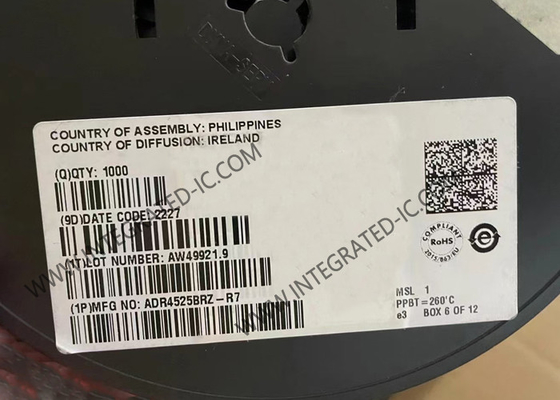 ADR4525BRZ 集積回路チップ 超低騒音 高精度 2.5V 電圧参照