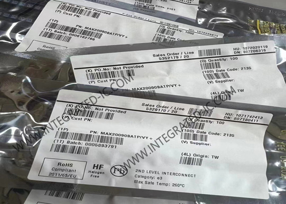 20-WFQFN MAX20090BATP/VY+の自動車高圧高明るさLEDのコントローラー