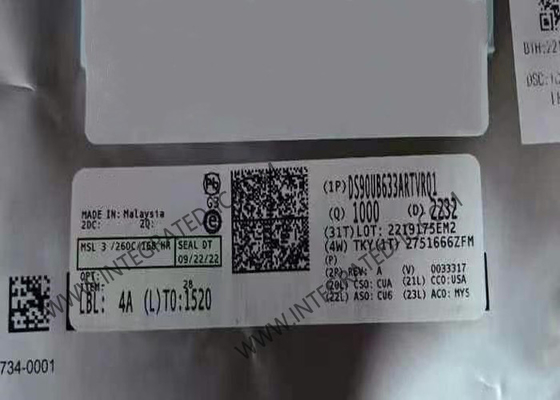 統合回路チップ DS90UB633ARTVRQ1 100MHz 1.87Gbps FPD-Link III シリアライザー