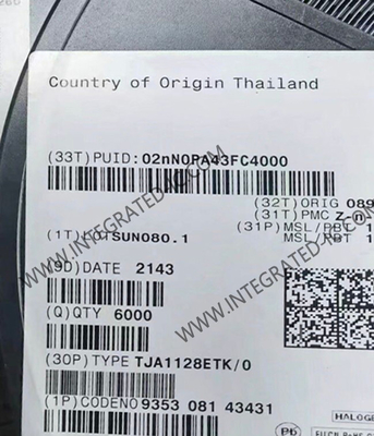 統合回路チップ TJA1128ETK 3V 20Kb/s LIN システムベースチップ