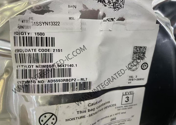 8チャネル AD5593RBCPZ 統合回路チップ LFCSP-16 デジタルからアナログ変換器