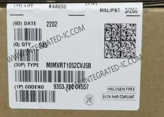 単心MIMXRT1052CVJ5Bの集積回路の破片196LFBGAのマイクロ制御回路IC