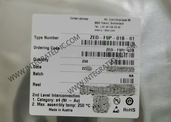 ZED-F9P-01B-01 無線通信モジュール F9 高精度GNSSモジュール LGA-54