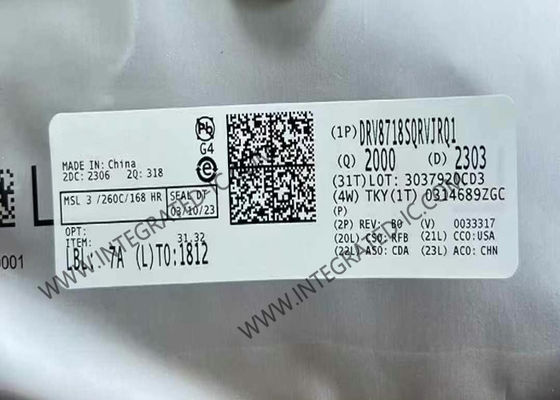 統合回路チップ DRV8718SQRVJRQ1 自動車スマートフルハーフブリッジドライバー