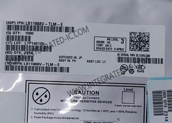 LB11988V 統合回路チップ扇風機モータードライバー 1.3A モノリシックデジタルIC