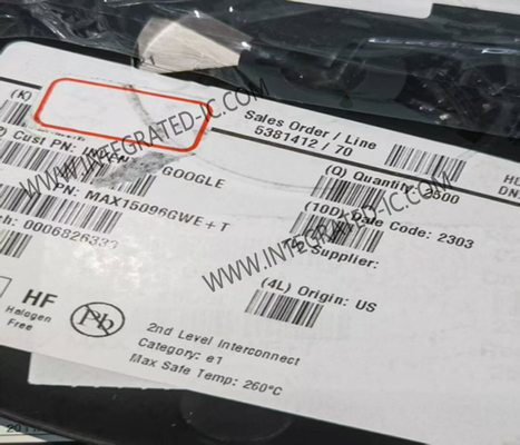 MAX15096GWE 統合回路チップ 6A 統合ホットスワップ/電子断路器